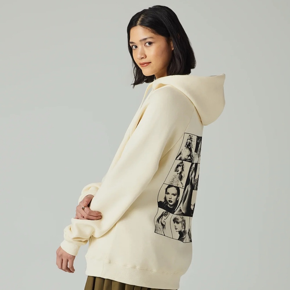 Taylor Swift The Eras Tour oversized hoodie sweatshirt L - Picture 2 of 8